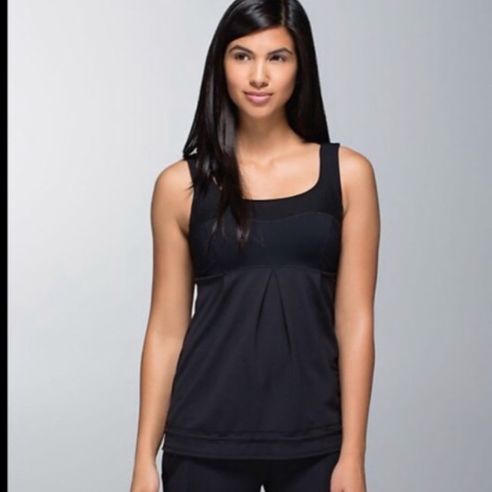 Lululemon Drawstring Work Out Top - image 1